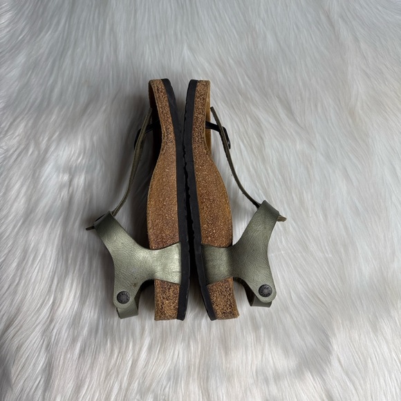 Birkenstock Green Kairo Thong Sandals - Picture 6 of 7